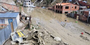 La Paz es el departamento más afectado por las lluvias.