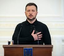 Volodimir Zelenski, presidente de Ucrania