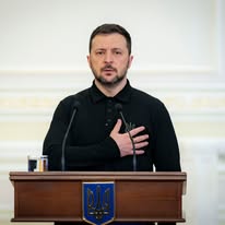 Volodimir Zelenski, presidente de Ucrania