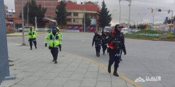 La Alcaldía de El Alto realizó un operativo