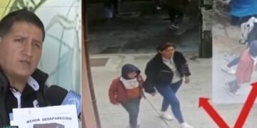 Ernesto Córdova, padre del niño desaparecido Santino informa que su hijo está con su madre.