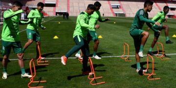 Incidencia de una práctica anterior de la Selección Boliviana en el Titán de El Alto.