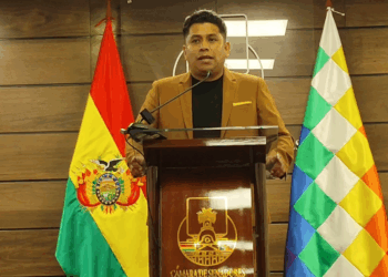 Israel Quino, asesor jurídico de la Cámara de Senadores.