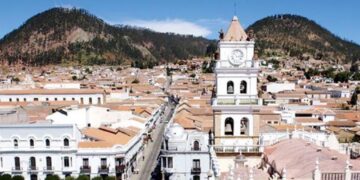Sucre, la capital de Chuquisaca.