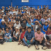 Conferencia de prensa de Evo Morales y sus seguidores.