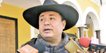 El dirigente campesino Guery García.