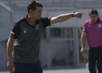 El entrenador Pablo Godoy en una faceta anterior.