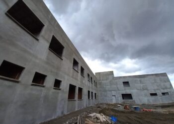 Concluyó la obra bruta. Foto: GAMEA.