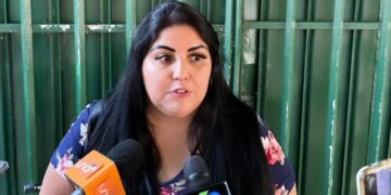 La abogada Jessica Echeverría era de la defensa de las familias del triple asesinato en Porongo. Foto: Jessica Echeverría