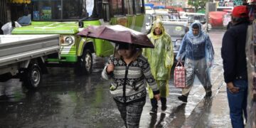 Las lluvias son constantes en La Paz y varias regiones del país. Foto: Archivo La Razón.