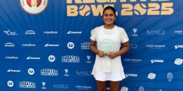 La tenista boliviana María Sejas