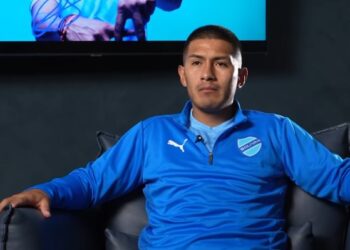 El volante orureño Erwin Saavedra, refuerzo académico que ya se entrena en Ananta.