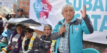 El alcalde de La Paz, Iván Arias.