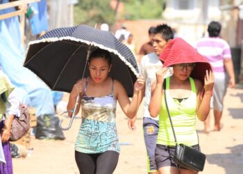 Calor en Santa Cruz.