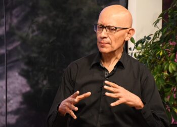 Roberto Moscoso, secretario ejecutivo de Unidad Nacional (UN) en Piedra, Papel y Tinta de La Razón.