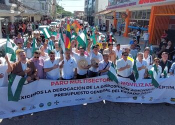 El paro movilizado en contra de la disposición.