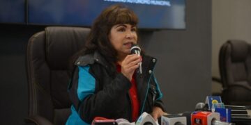 La directora de la Administración Tributaria Municipal, Noemí Lastra.
