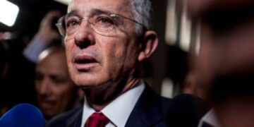 El expresidente de Colombia, Álvaro Uribe.