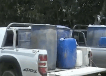 El acopio ilegal de combustibles.