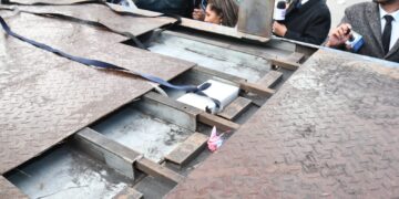 Los compartimientos con la droga