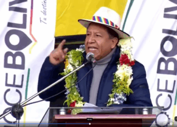 El vicepresidente David Choquehuanca.