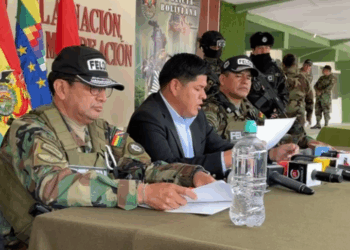 El viceministro de Sustancias Controladas informa los resultados de los últimos operativos.