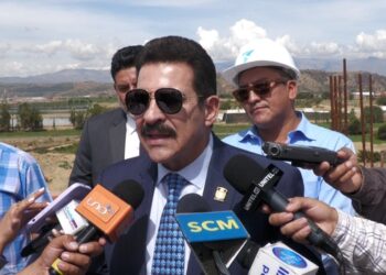 El alcalde de Cochabamba, Manfred Reyes Villa.