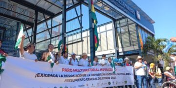 El paro movilizado en contra de la disposición.