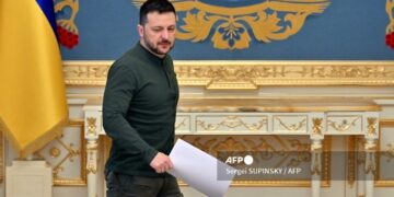 El presidente ucraniano, Volodimir Zelenski