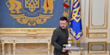 El presidente ucraniano, Volodimir Zelenski