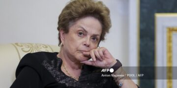 La expresidenta brasileña Dilma Rousseff