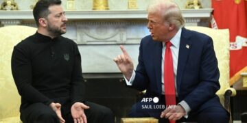 Trump y Zelenski tuvieron un fuerte cruce de palabras