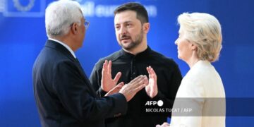 Zelenski participó en la cumbre