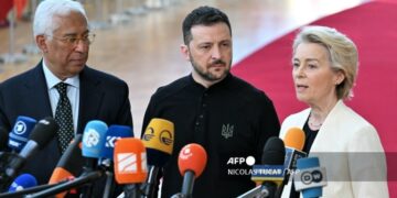 La presidenta de la Comisión Europea, Ursula von der Leyen