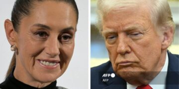 Sheinbaum tuvo un contacto telefónico con Trump