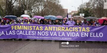 La movilización fue masiva en Madrid
