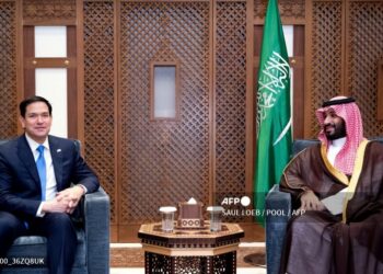 Marco Rubio llegó a Arabia Saudita