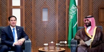 Marco Rubio llegó a Arabia Saudita
