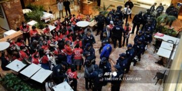 Los activistas ingresaron a las Torres Trump