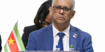 Albert Ramdin es ministro de Asuntos Exteriores de Surinam.