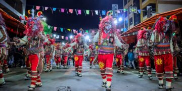 El Conjunto Wititis de Oruro.