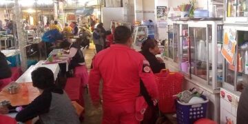 Los bomberos acudieron al lugar