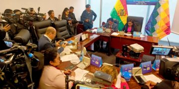 Sesión de la Comisión de Constitución de la Cámara de Diputados.