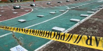La droga incautada en Beni por agentes de la FELCN.