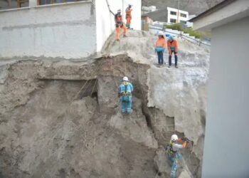 Se realizó una inspección en el sector afectado. Foto: AMUN.