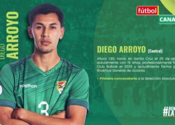 Diego Arroyo, convocado a la Verde.