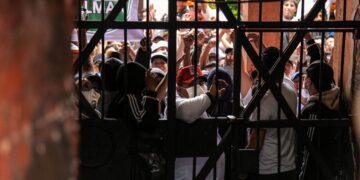 Privados de libertad, de una de las cárceles del país.
