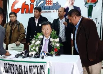 Chi Hyun Chung, candidato de FPV en las elecciones de 2020.