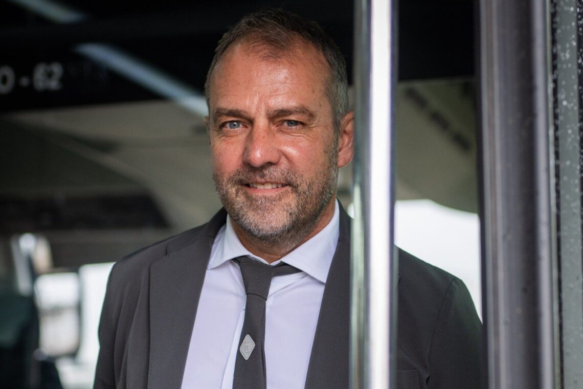 El entrenador de Barcelona Hansi Flick