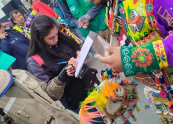 Un bailarín es arrestado por usar un charango de quirquincho disecado.